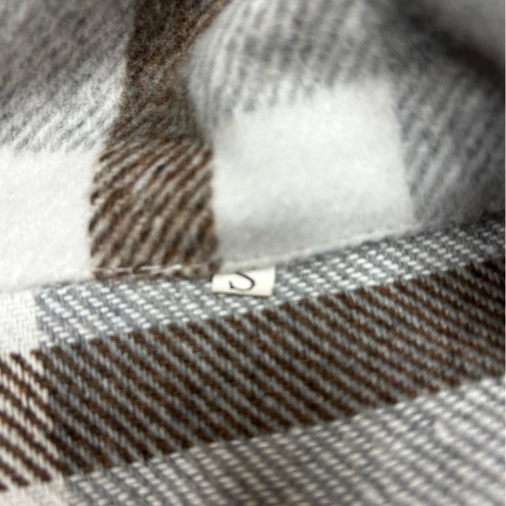 Plaid Flannel Shacket Button Down - image 6